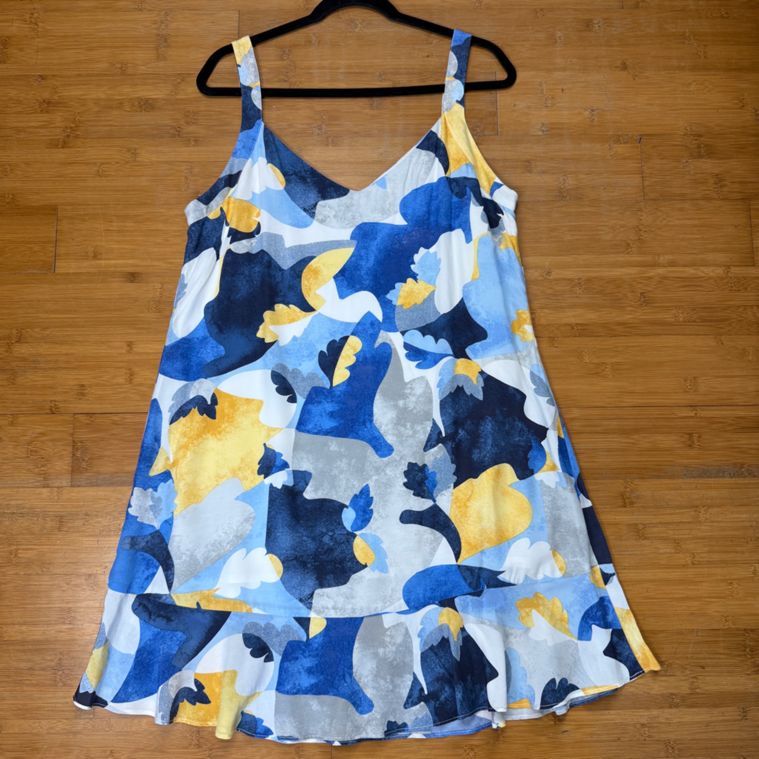 Nic + Zoe Women’s Sun Seeker Dress Sleeveless Size L Petite Multicolor